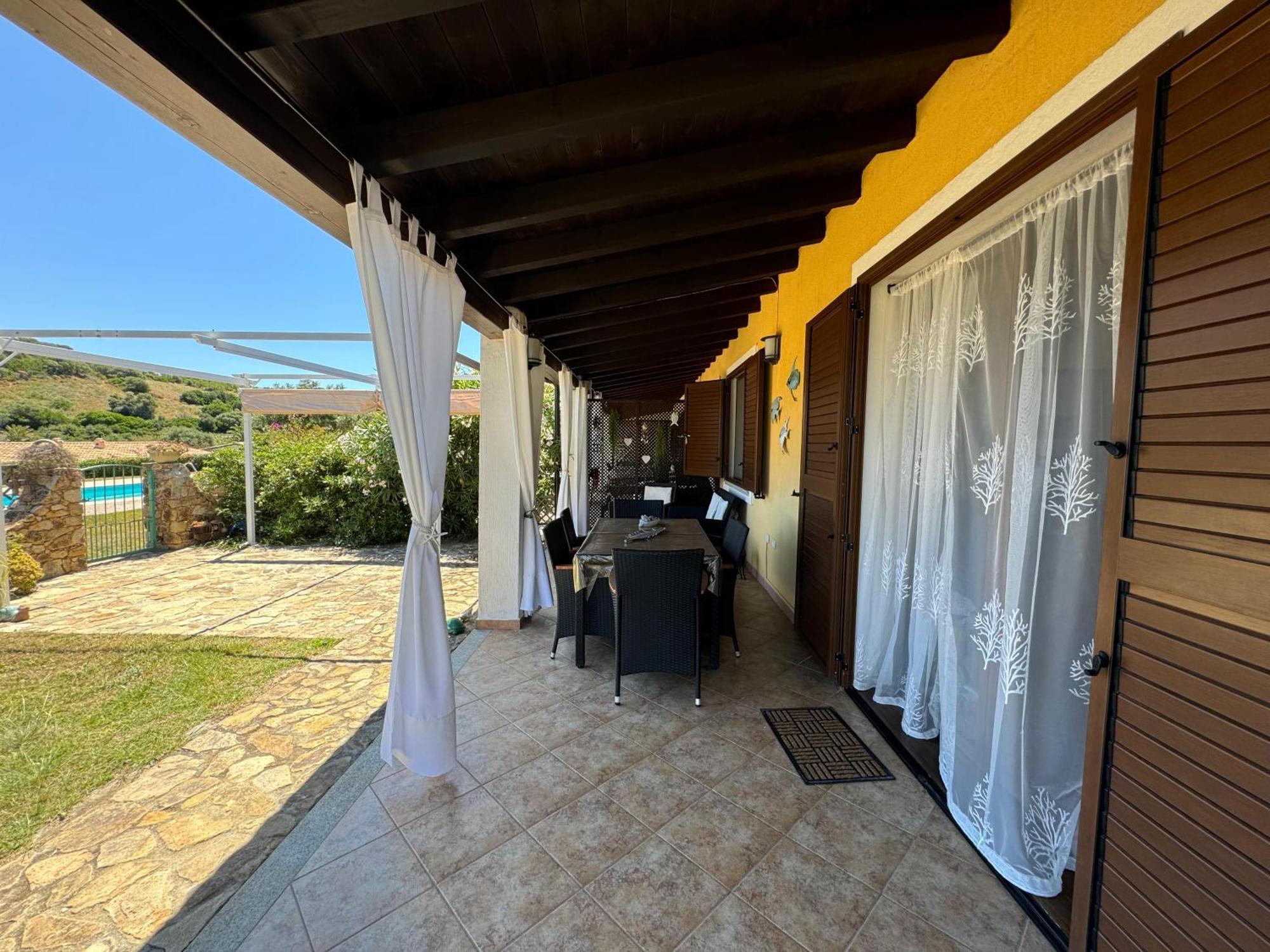 Casa Vacanze Con Piscina E Vista Mare Esclusiva Per Coppie E Famiglie, Relax E Tranquillita Tertenìa Exterior foto
